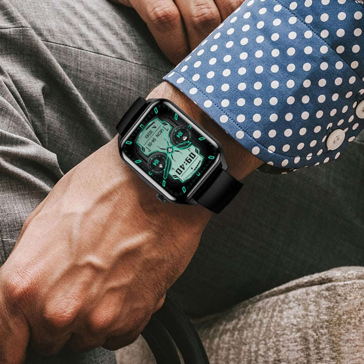 Ochstin 5HK28 1.78 inch Square Screen Steel Strap Smart Watch Supports Bluetooth Call Function/Bl...