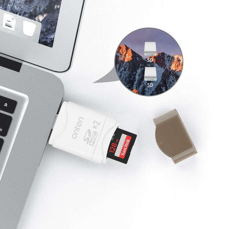 KSSC3 USB 3.2 Dual SD Card Reader