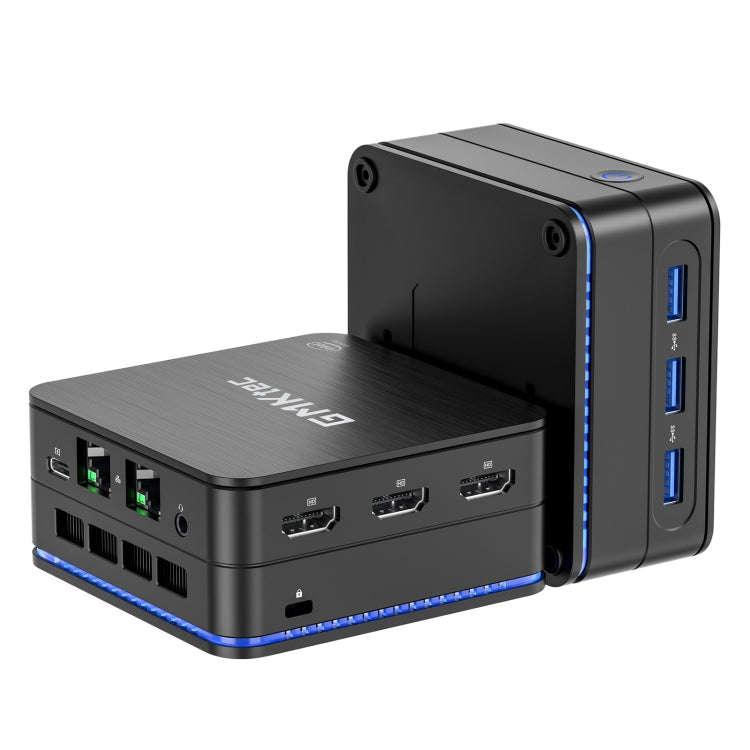 GMK KB7 Windows 11 Pro Mini PC, 16GB+512G, Intel Pentium Silver N6005 Quad Core, Support WiFi & B...