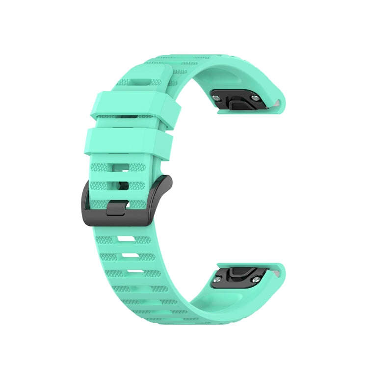 For Garmin Fenix 6 22mm Quick Release Official Texture Wrist Strap Watchband with Plastic Button(...