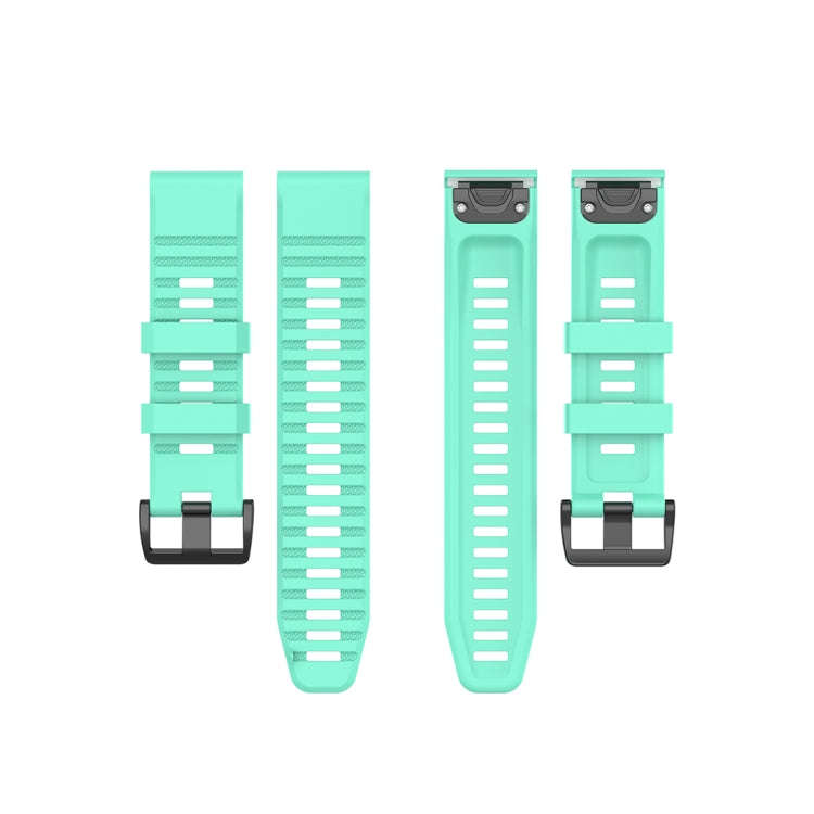 For Garmin Fenix 6 22mm Quick Release Official Texture Wrist Strap Watchband with Plastic Button(...