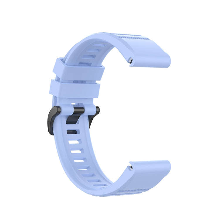 For Garmin Fenix 6 22mm Quick Release Official Texture Wrist Strap Watchband with Plastic Button(...