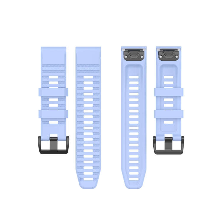 For Garmin Fenix 6 22mm Quick Release Official Texture Wrist Strap Watchband with Plastic Button(...