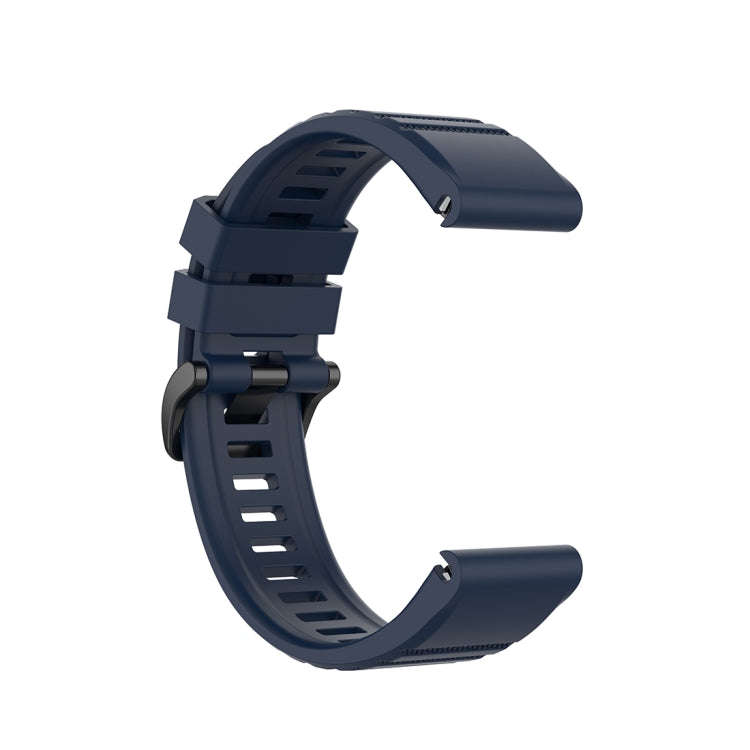 For Garmin Fenix 6 22mm Quick Release Official Texture Wrist Strap Watchband with Plastic Button(...
