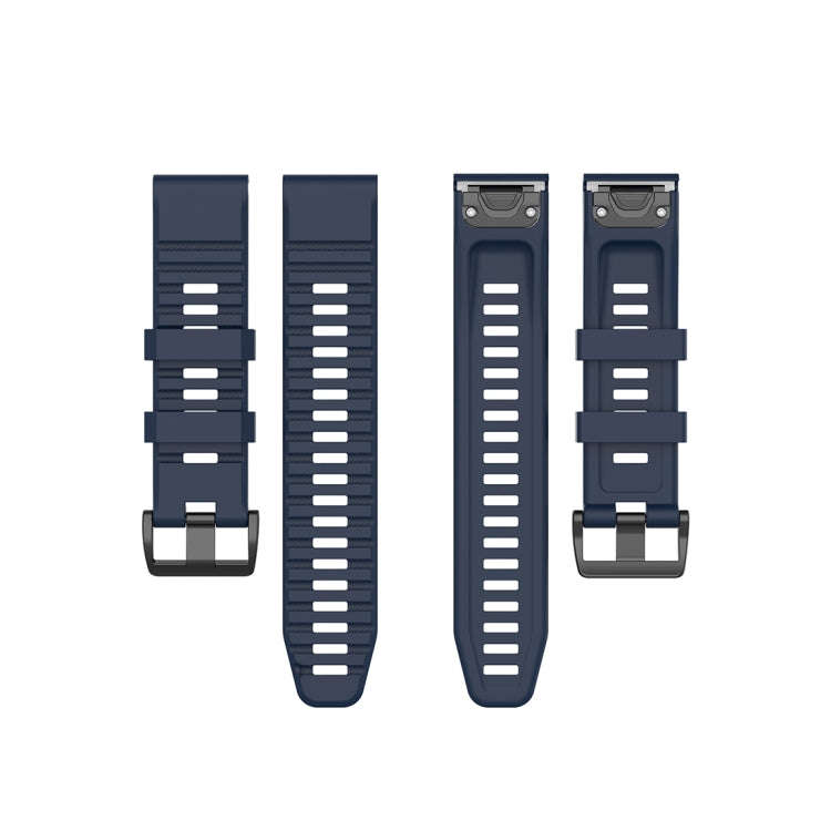 For Garmin Fenix 6 22mm Quick Release Official Texture Wrist Strap Watchband with Plastic Button(...