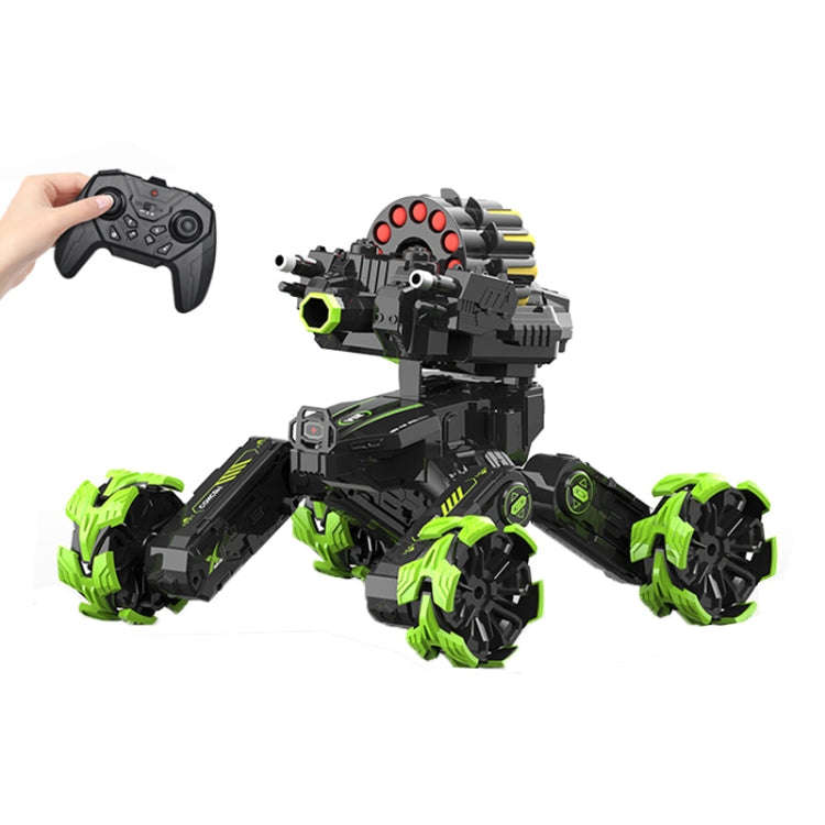 DM-518 Four-wheel Battle Blooming Tire Spray Remote Control Car, Specification:Single Control Sof...