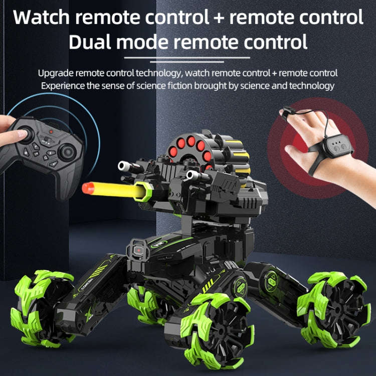 DM-518 Four-wheel Battle Blooming Tire Spray Remote Control Car, Specification:Single Control Sof...