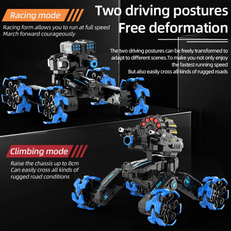 DM-518 Four-wheel Battle Blooming Tire Spray Remote Control Car, Specification:Single Control Sof...