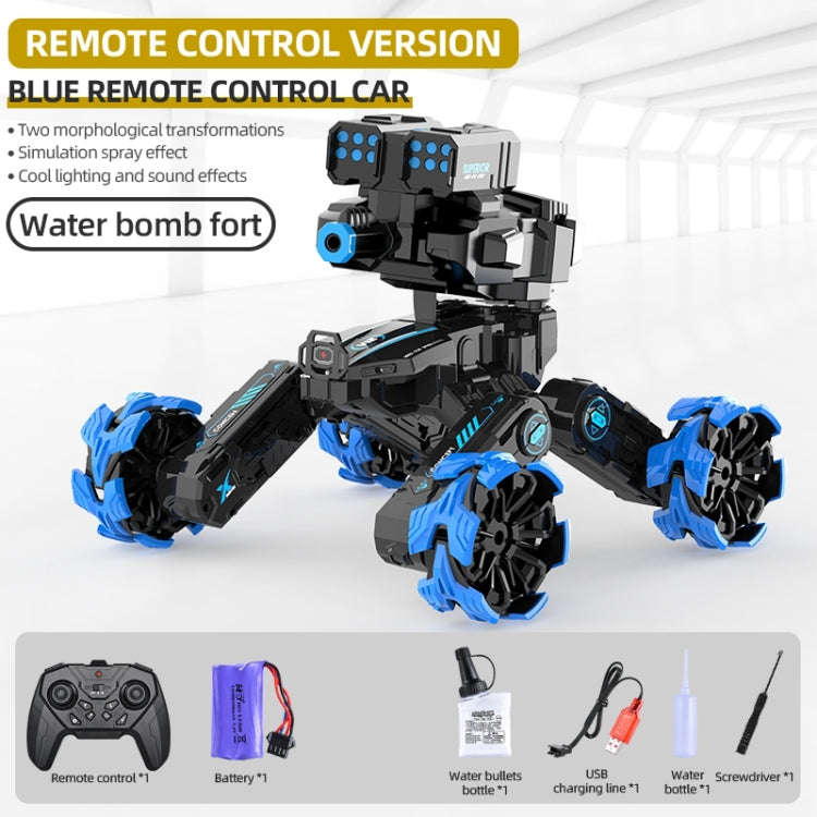 DM-528 Four-wheel Battle Blooming Tire Spray Remote Control Car, Specification:Single Control Wat...
