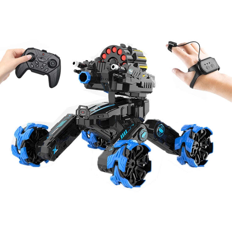 DM-518 Four-wheel Battle Blooming Tire Spray Remote Control Car, Specification:Dual Control Soft ...