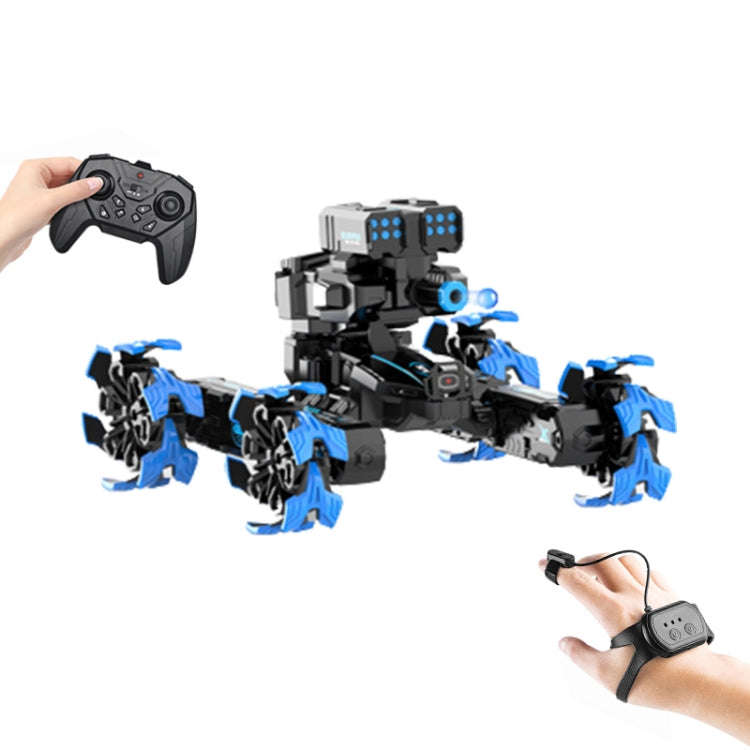 DM-528 Four-wheel Battle Blooming Tire Spray Remote Control Car, Specification:Dual Control Water...