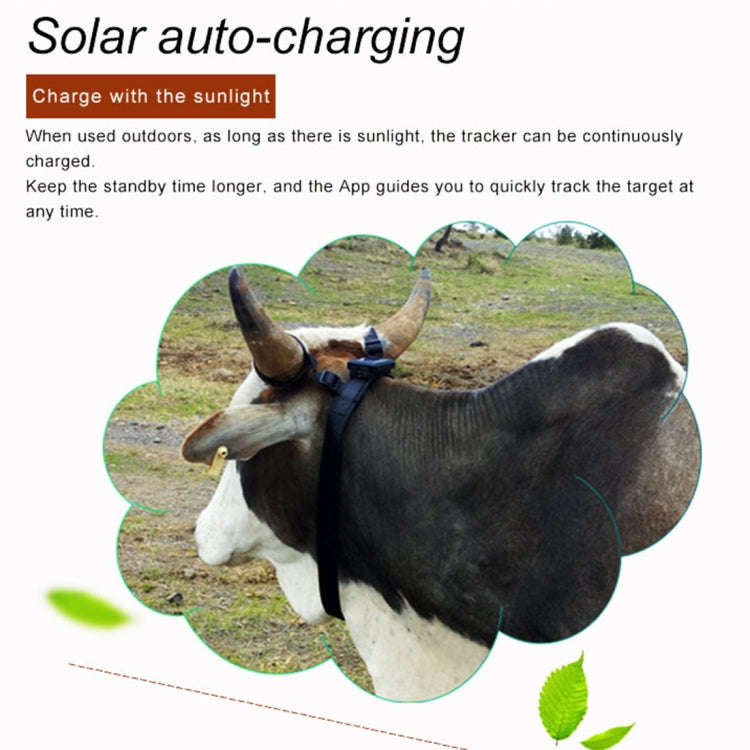 RF-V24 2G Solar GPS Tracking Locator Livestock Tracker with 2G Memory