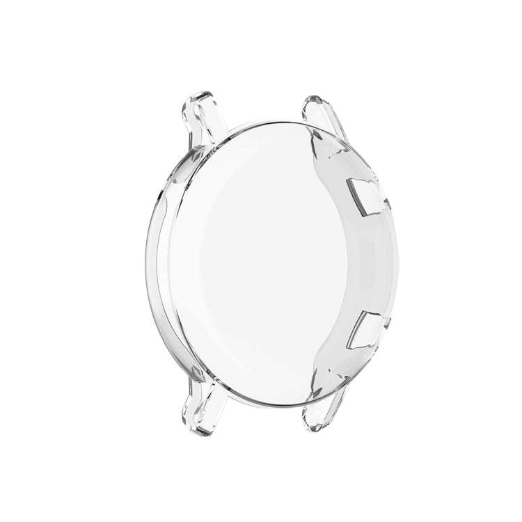 For Huawei Watch GT2 42mm Full Coverage Watch Protective Case with Screen(Transparent White)