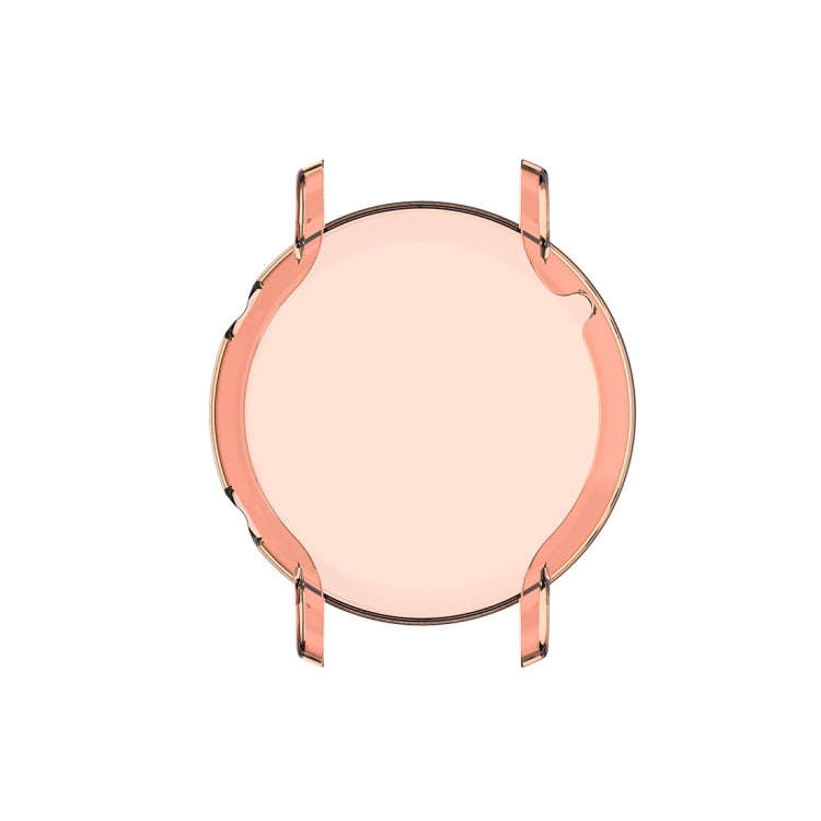 For Huawei Watch GT2 42mm Full Coverage Watch Protective Case with Screen(Transparent Pink)