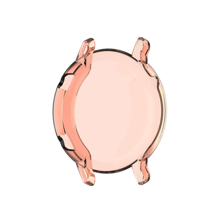 For Huawei Watch GT2 42mm Full Coverage Watch Protective Case with Screen(Transparent Pink)