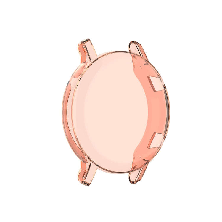 For Huawei Watch GT2 42mm Full Coverage Watch Protective Case with Screen(Transparent Pink)