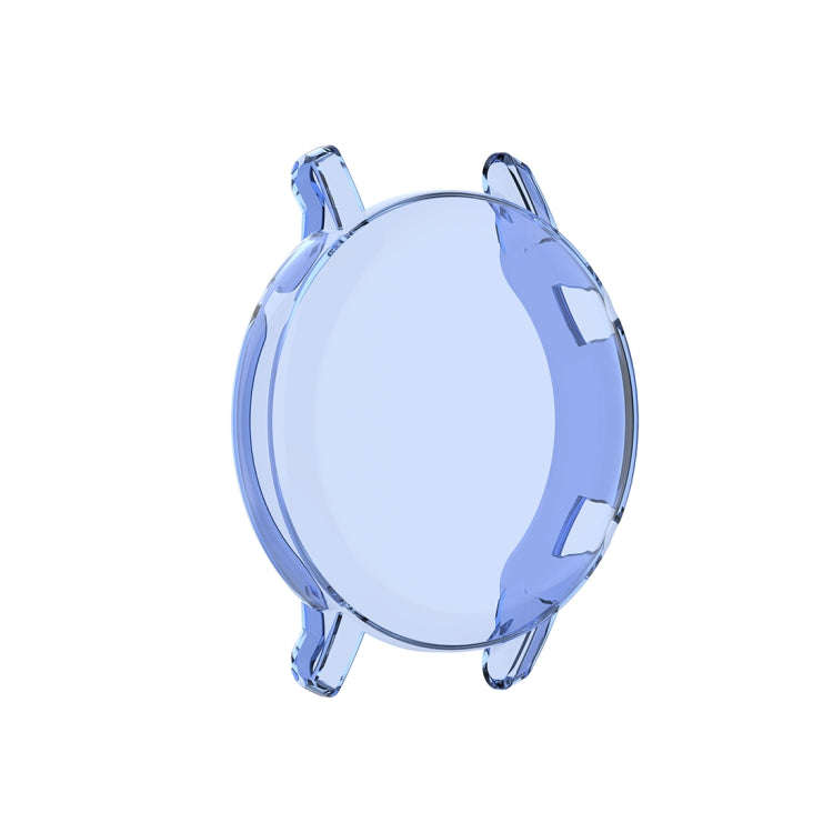 For Huawei Watch GT2 42mm Full Coverage Watch Protective Case with Screen(Transparent Blue)