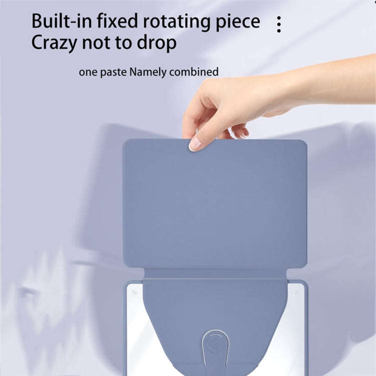 For Huawei MatePad 10.4 Acrylic 360 Degree Rotation Holder Tablet Leather Case(White Ice)