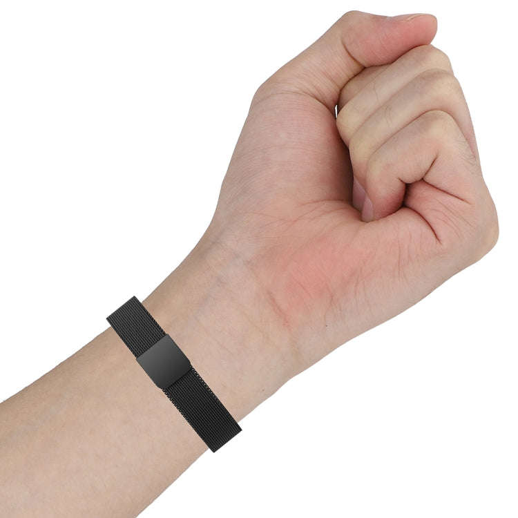 For Huawei Band 4 (ADS-B29) / Honor Band 5i (CRS-B19S) Milan Wrist Strap Watchband(Space Gray)