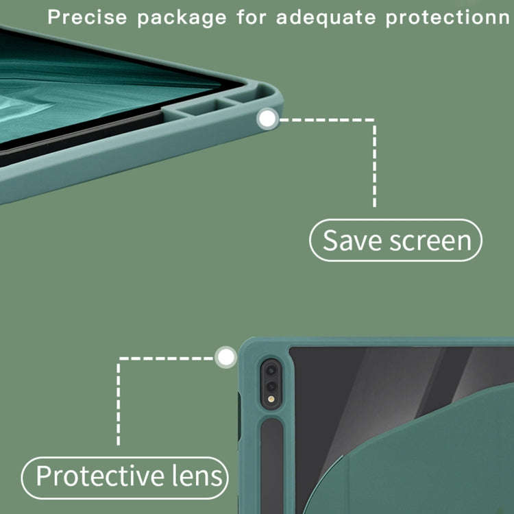 For Samsung Galaxy Tab S6 Lite 2022/P613/P619 / S6 Lite 10.4/P610/P615 Acrylic 360 Degree Rotatio...