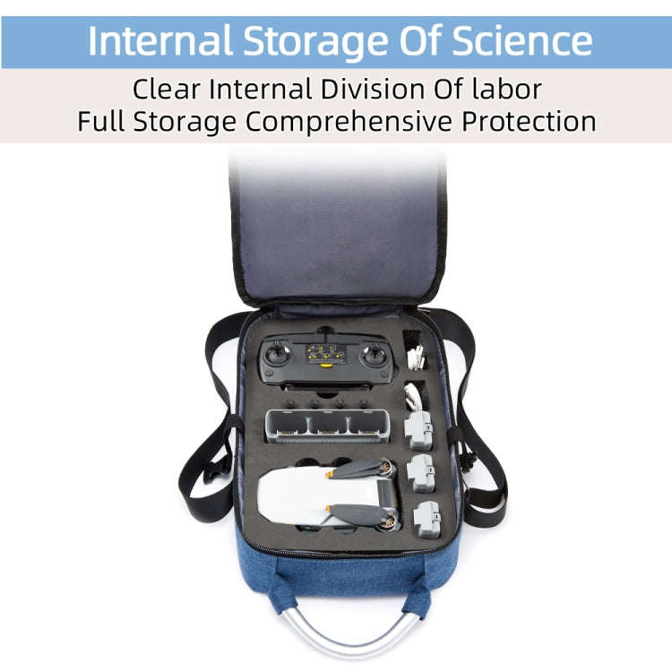 For DJI Mini SE Shockproof Single Shoulder Storage Carrying Case Box Bag, Size: 31 x 23 x 10cm(Bl...