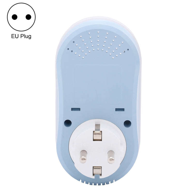 BHT12-C Plug-in LCD Thermostat Without WiFi, EU Plug(Blue)