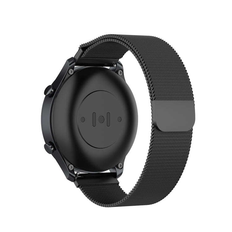 For Xiaomi Watch Color 22mm Milan Wrist Strap Watchband(Black)