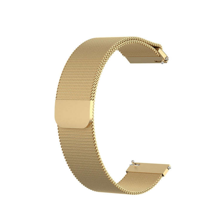 For Xiaomi Watch Color 22mm Milan Wrist Strap Watchband(Gold)