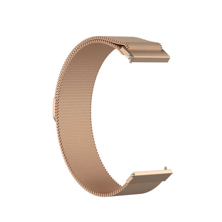 For Xiaomi Watch Color 22mm Milan Wrist Strap Watchband(Rose Gold)