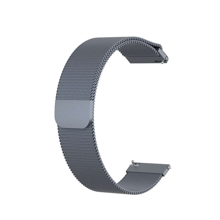 For Xiaomi Watch Color 22mm Milan Wrist Strap Watchband(Space Gray)