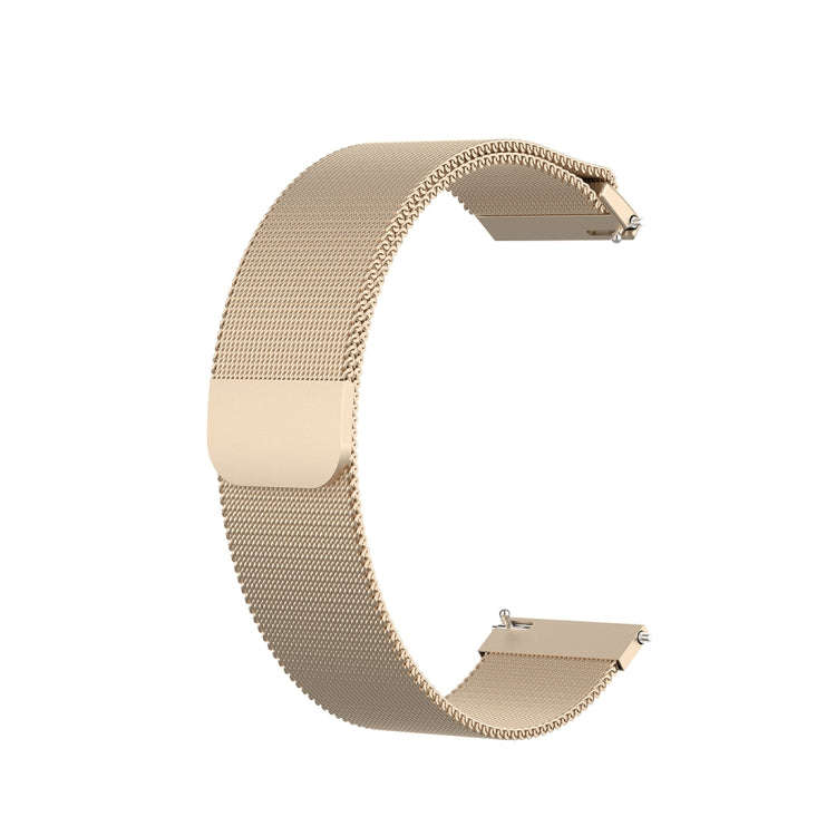 For Xiaomi Watch Color 22mm Milan Wrist Strap Watchband(Champagne)