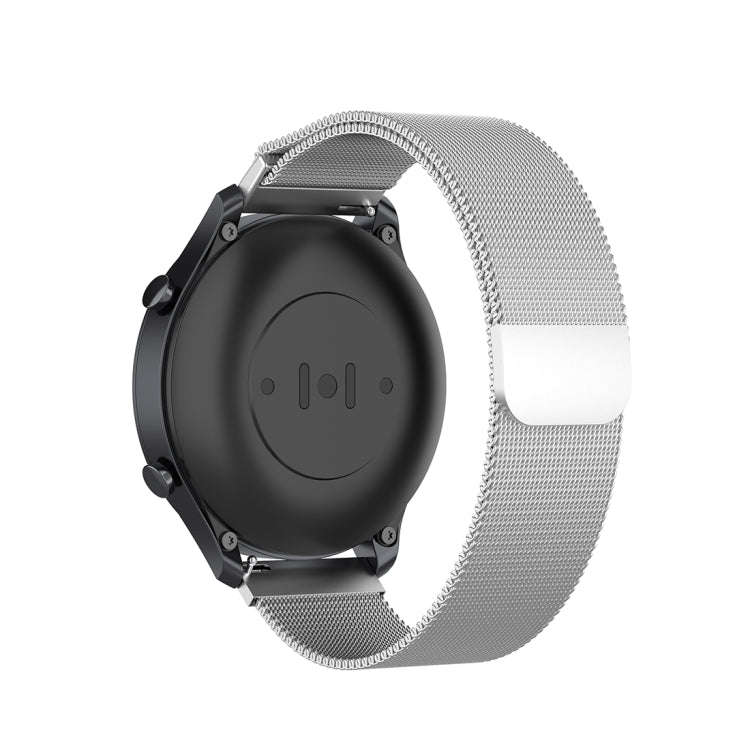 For Xiaomi Watch Color 22mm Milan Wrist Strap Watchband(Silver)