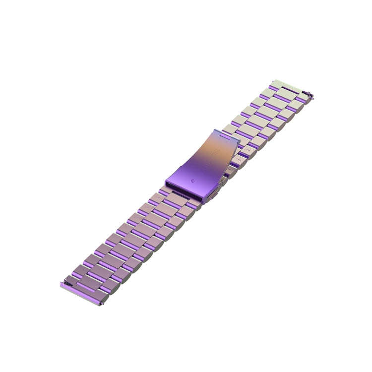 For Xiaomi Watch Color 22mm Three Beads Steel Wrist Strap Watchband(Colorful)