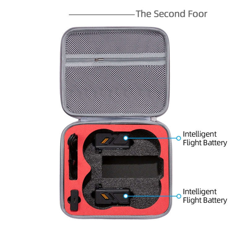 For DJI Avata Drone Body Square Shockproof Hard Case Carrying Storage Bag, Size: 27 x 23 x 10cm(G...