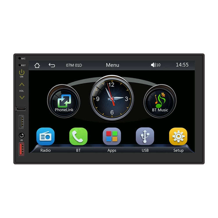 7 inch Wireless CarPlay Car MP5 Player Supports Bluetooth/Reverse/Mobile Phone Internet