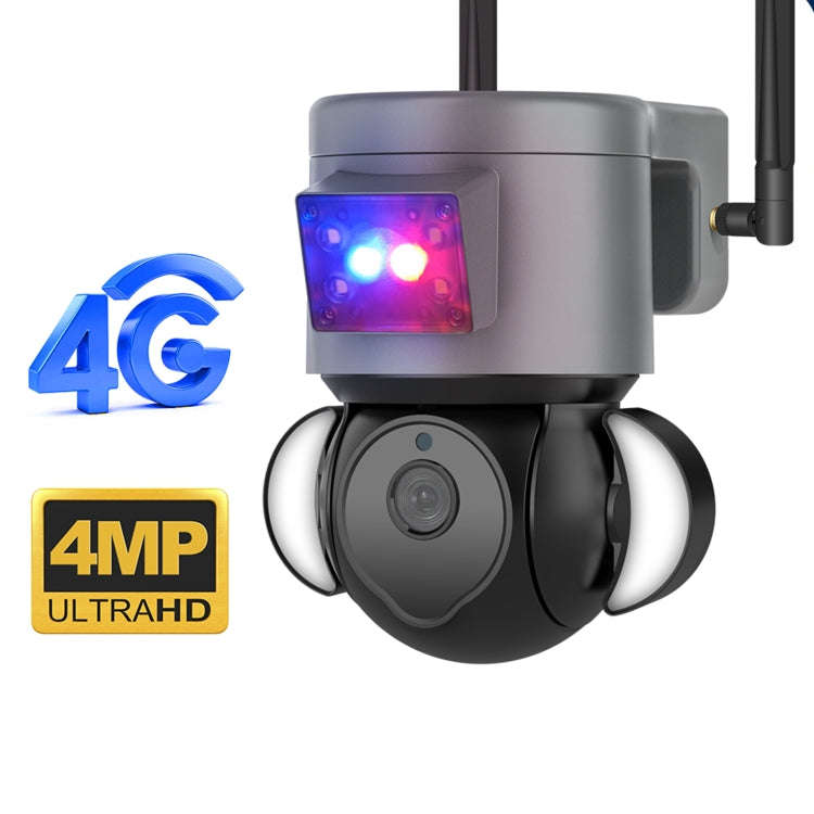 ST-429-4M-TY-4G 4MP 4G Smart Security Floodlight Camera Support Two-way Audio / Night Vision, EU ...