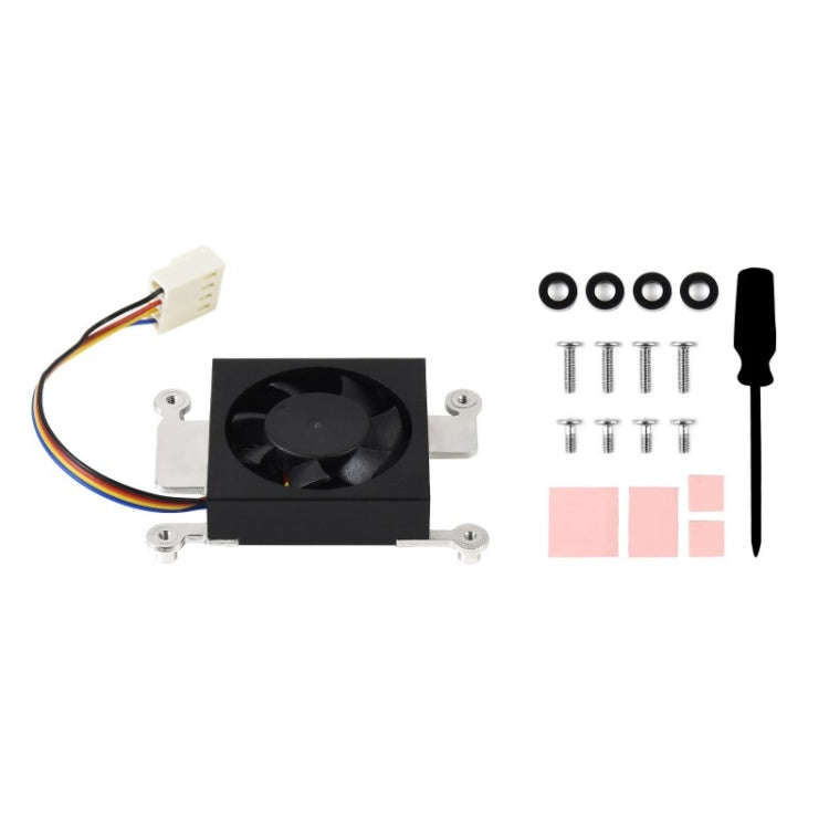 Waveshare Dedicated 3007 Cooling Fan for Raspberry Pi Compute Module 4 CM4, Power Supply:12V