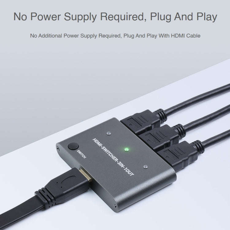 Waveshare 3 in 1 3 inch 4K HDMI Switcher