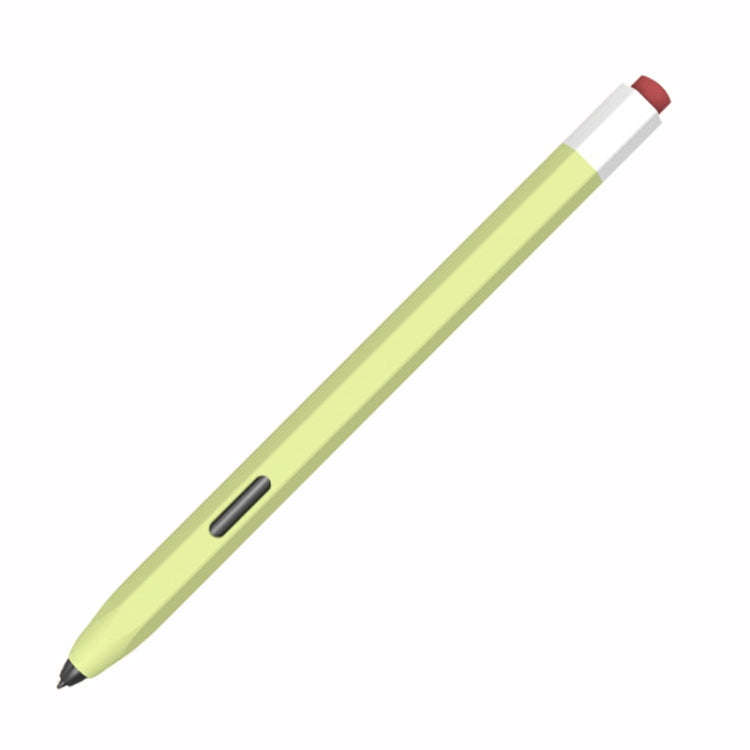 For Samsung Galaxy Tab S6 Lite P610/P615 LOVE MEI Soft Silicone Stylus Pen Protective Case(Green)