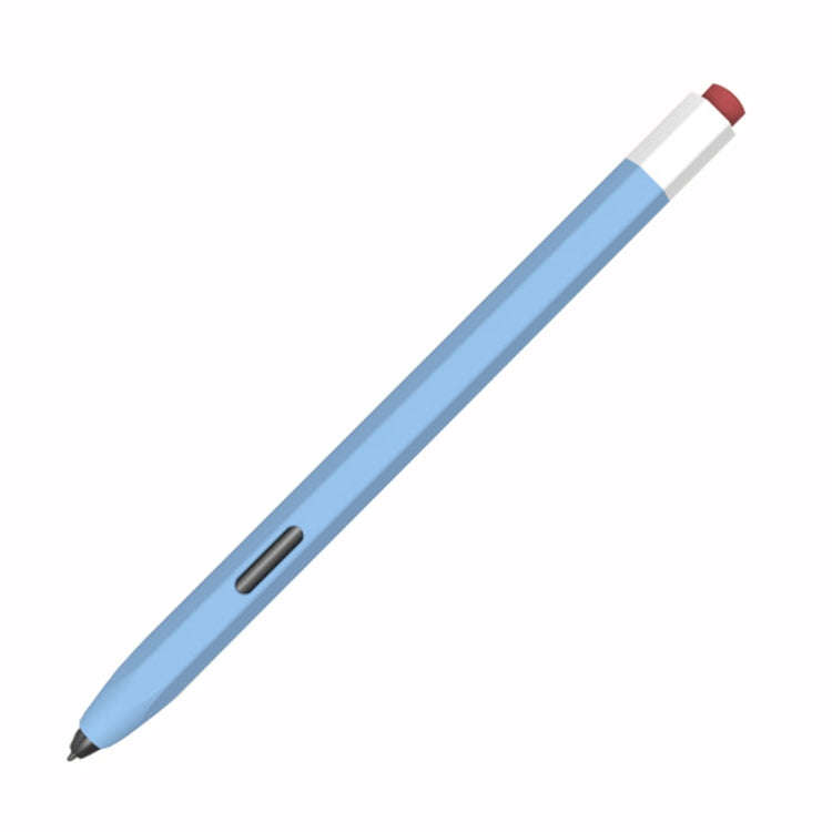 For Samsung Galaxy Tab S6 Lite P610/P615 LOVE MEI Soft Silicone Stylus Pen Protective Case(Blue)