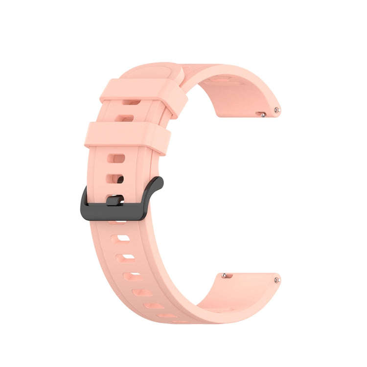 For Xiaomi Watch Color 22mm Quick Release Clasp Silicone Wrist Strap Watchband(Light Pink)