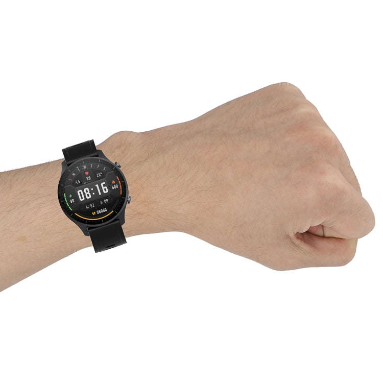 For Xiaomi Watch Color 22mm Quick Release Clasp Silicone Wrist Strap Watchband(Light Purple)