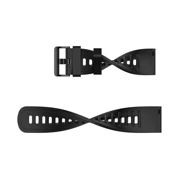 For Xiaomi Watch Color 22mm Quick Release Clasp Silicone Wrist Strap Watchband(Light Purple)