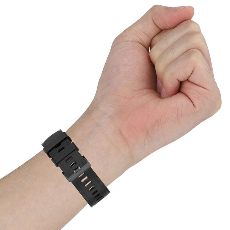 For Xiaomi Watch Color 22mm Quick Release Clasp Silicone Wrist Strap Watchband(Light Purple)