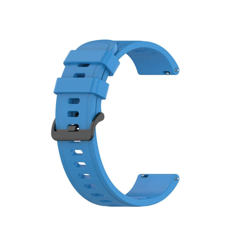 For Xiaomi Watch Color 22mm Quick Release Clasp Silicone Wrist Strap Watchband(Sky Blue)
