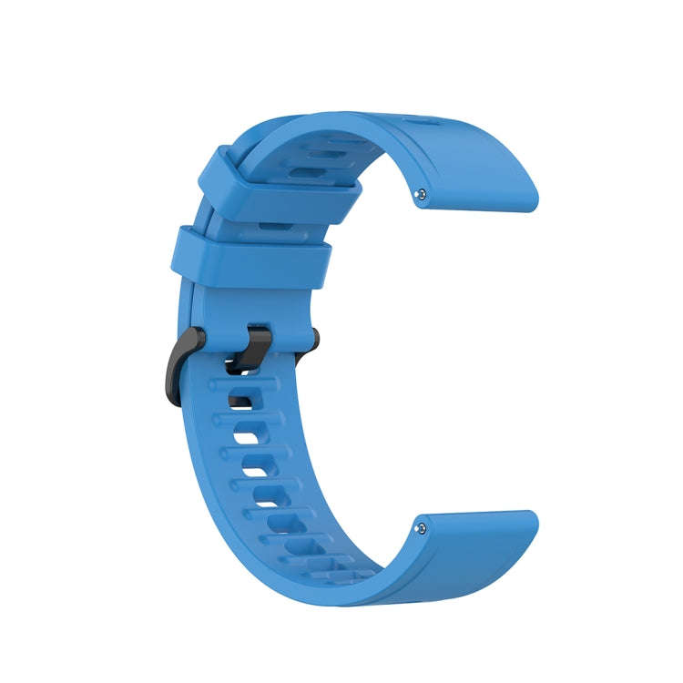 For Xiaomi Watch Color 22mm Quick Release Clasp Silicone Wrist Strap Watchband(Sky Blue)