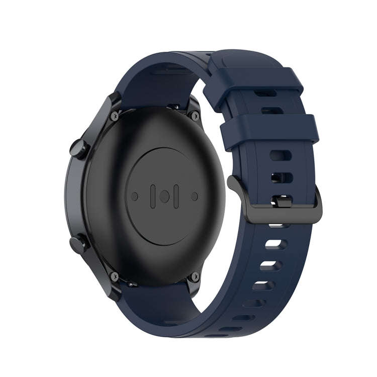 For Xiaomi Watch Color 22mm Quick Release Clasp Silicone Wrist Strap Watchband(Midnight Blue)