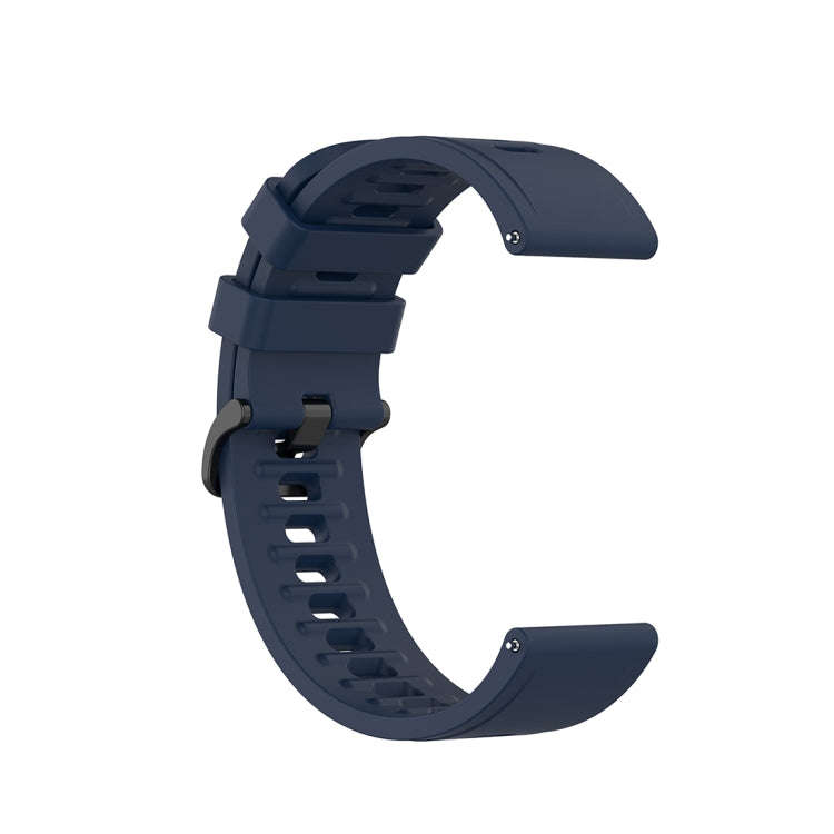 For Xiaomi Watch Color 22mm Quick Release Clasp Silicone Wrist Strap Watchband(Midnight Blue)
