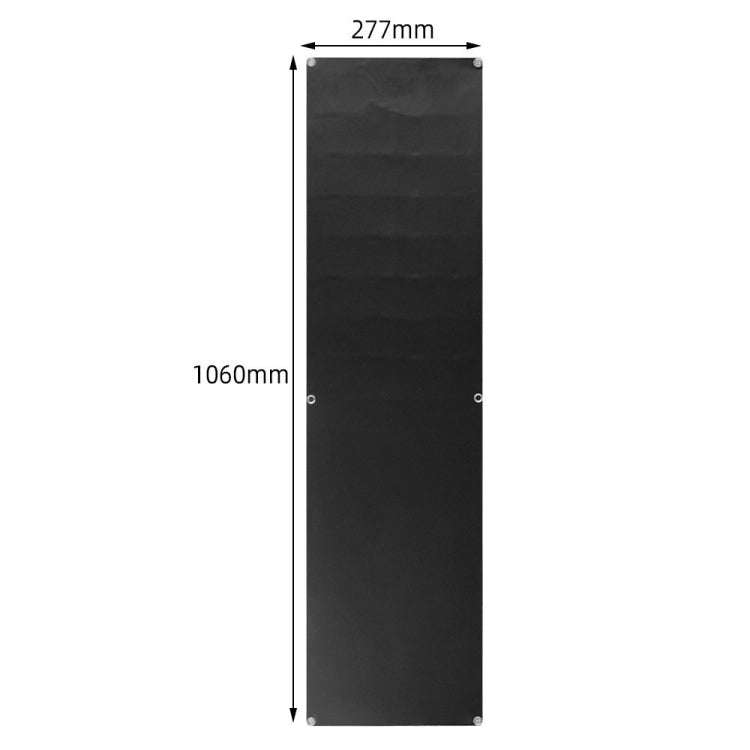 50W Single Board PV System Solar Panel(Black)