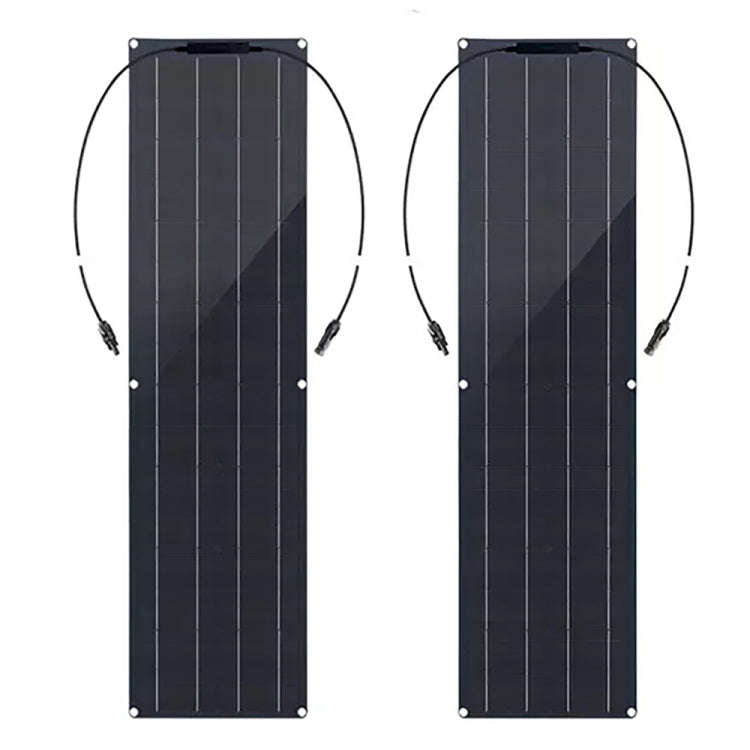 100W Dual Board PV System Solar Panel(Black)